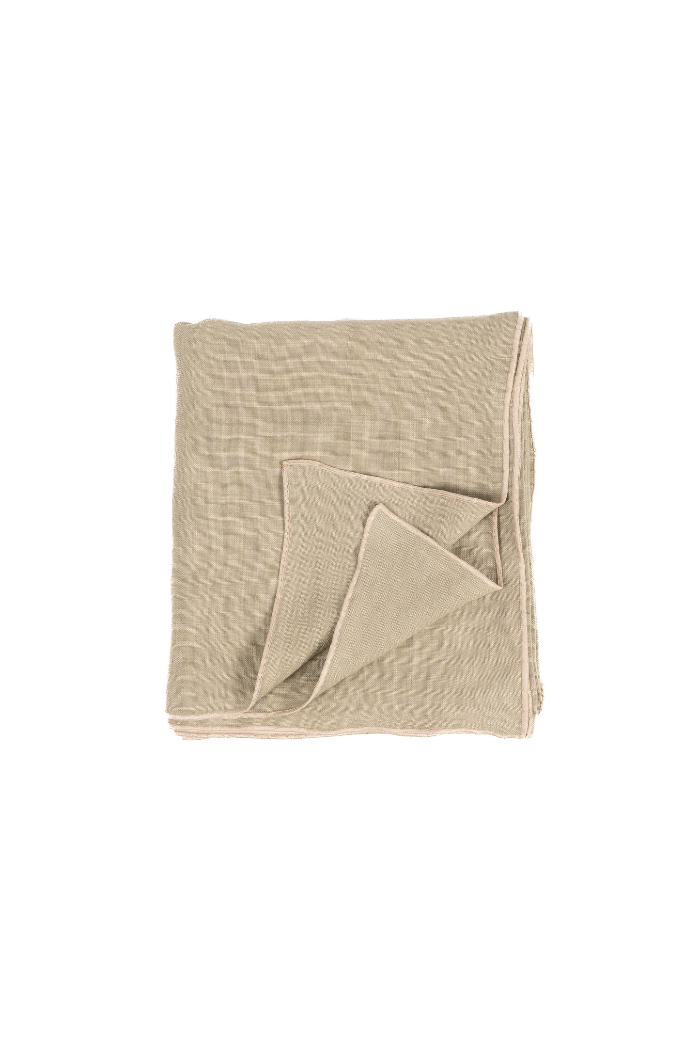 Plaid · Puro Lino Lavado · Bauhaus Filo Beige