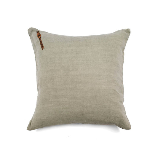 Funda De Cojín · Puro Lino Lavado · Caqui