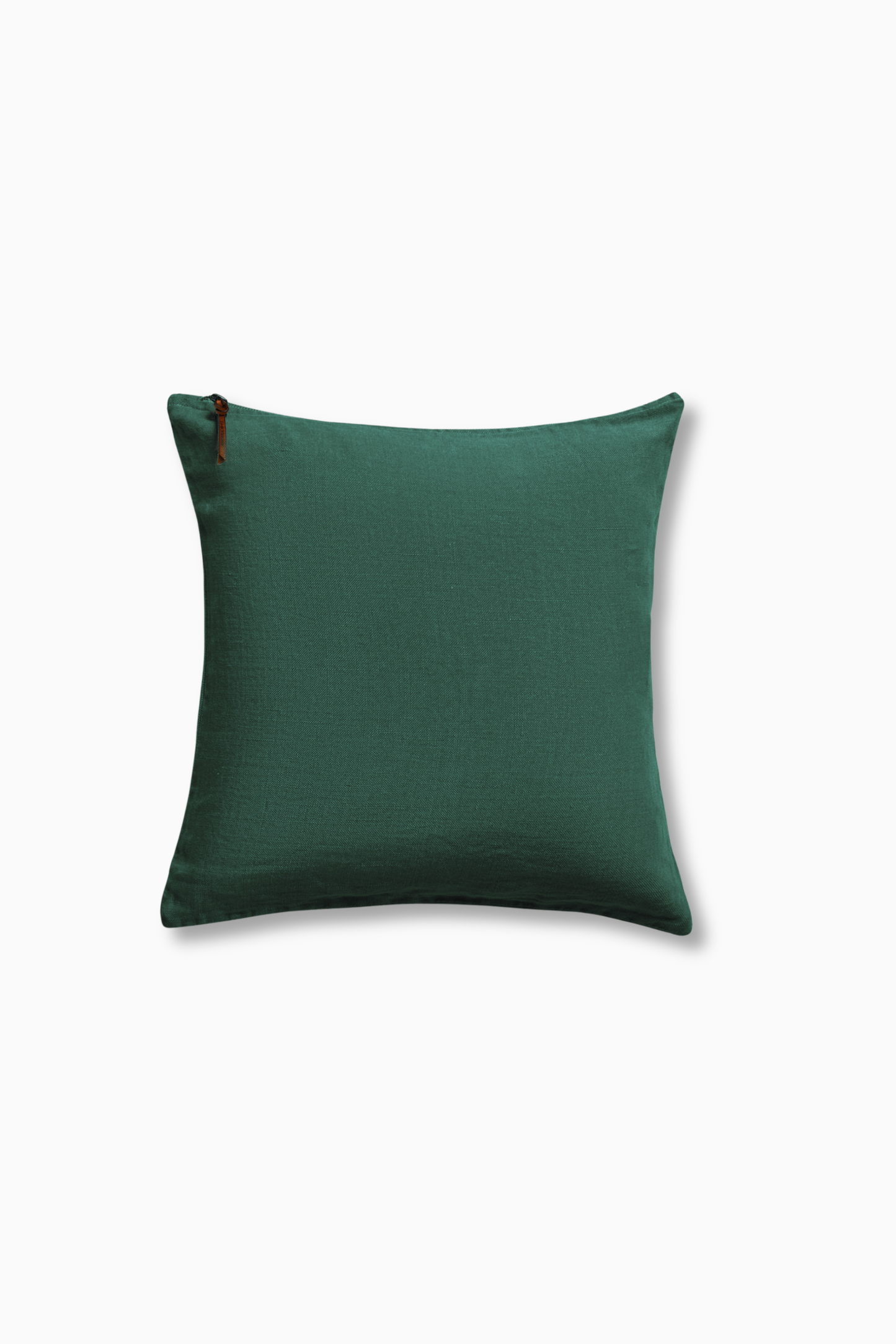 Funda De Cojín · Puro Lino Lavado · Verde Inglés