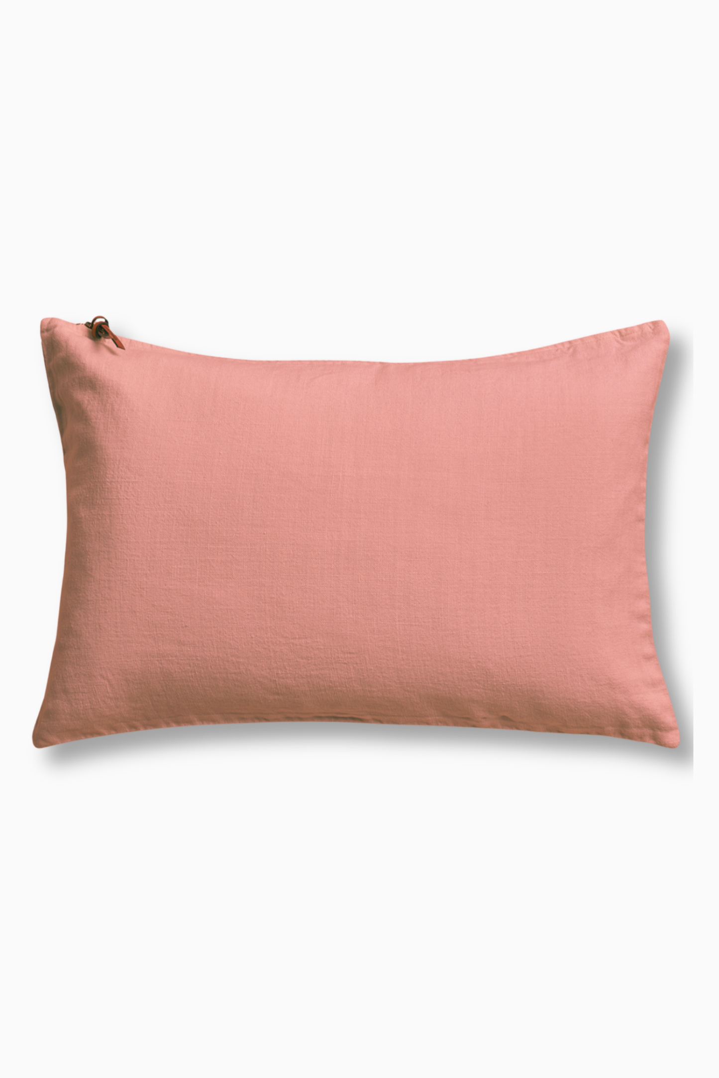 Funda De Cojín · Puro Lino Lavado · Rosa Intenso