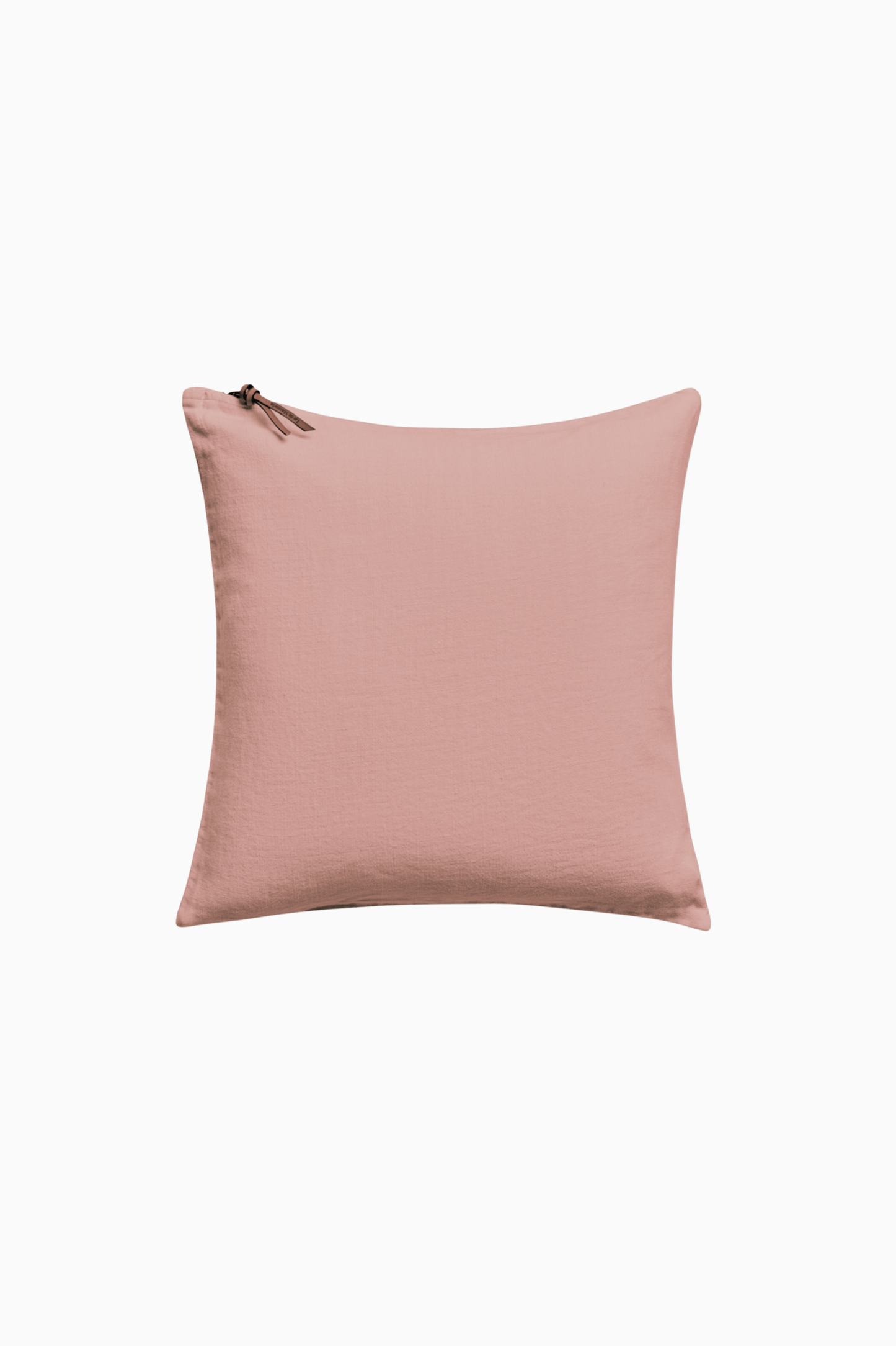 Funda De Cojín · Puro lino lavado · Rosa Tierra