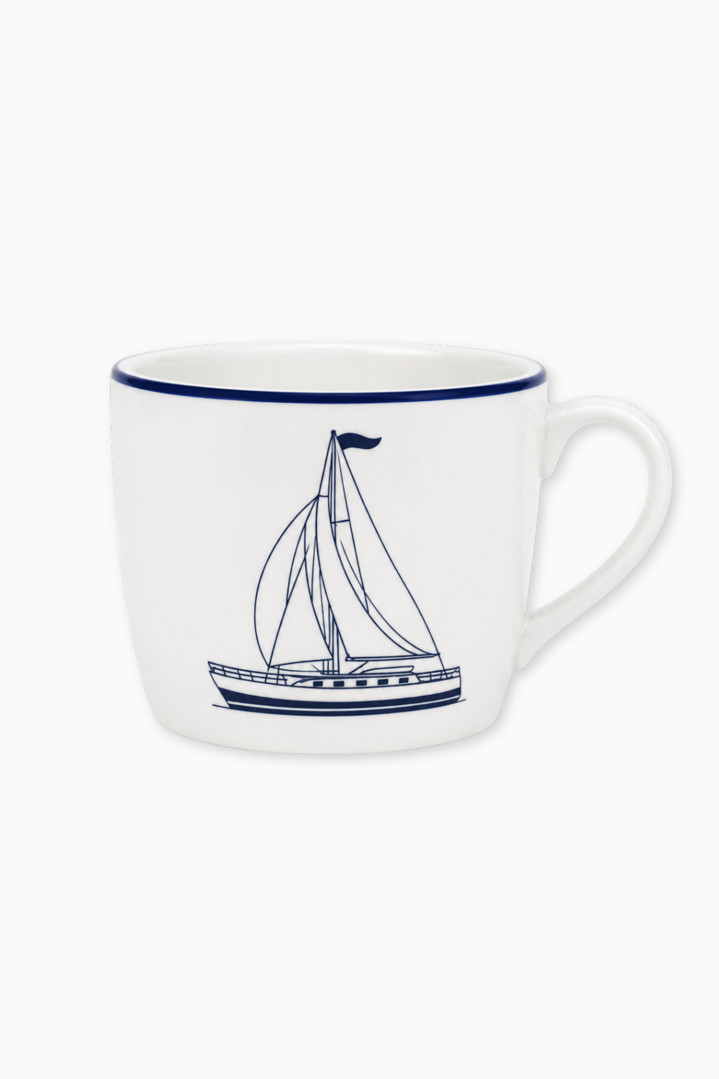Vajilla · Porcelana de Limoges ·  Barco