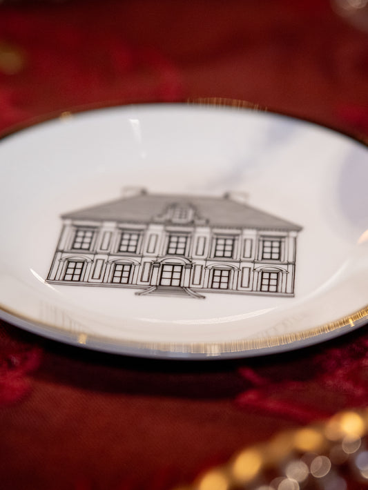 Plato de pan 15 cm · Porcelana de Limoges · Diseño casa de Lo de Manuela