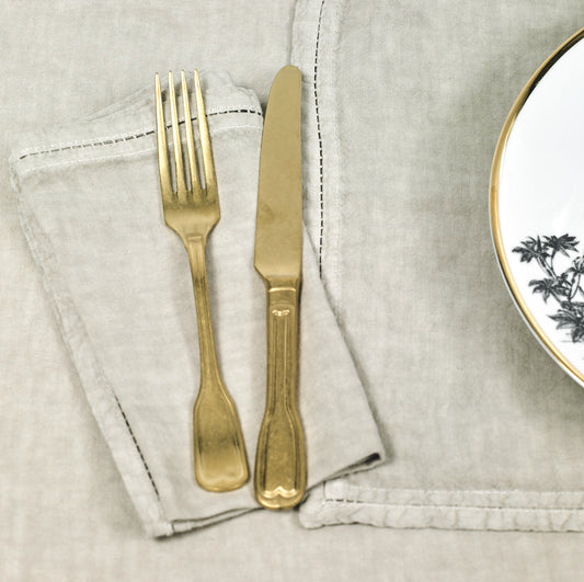 Servilleta · Puro Lino Lavado · Beige