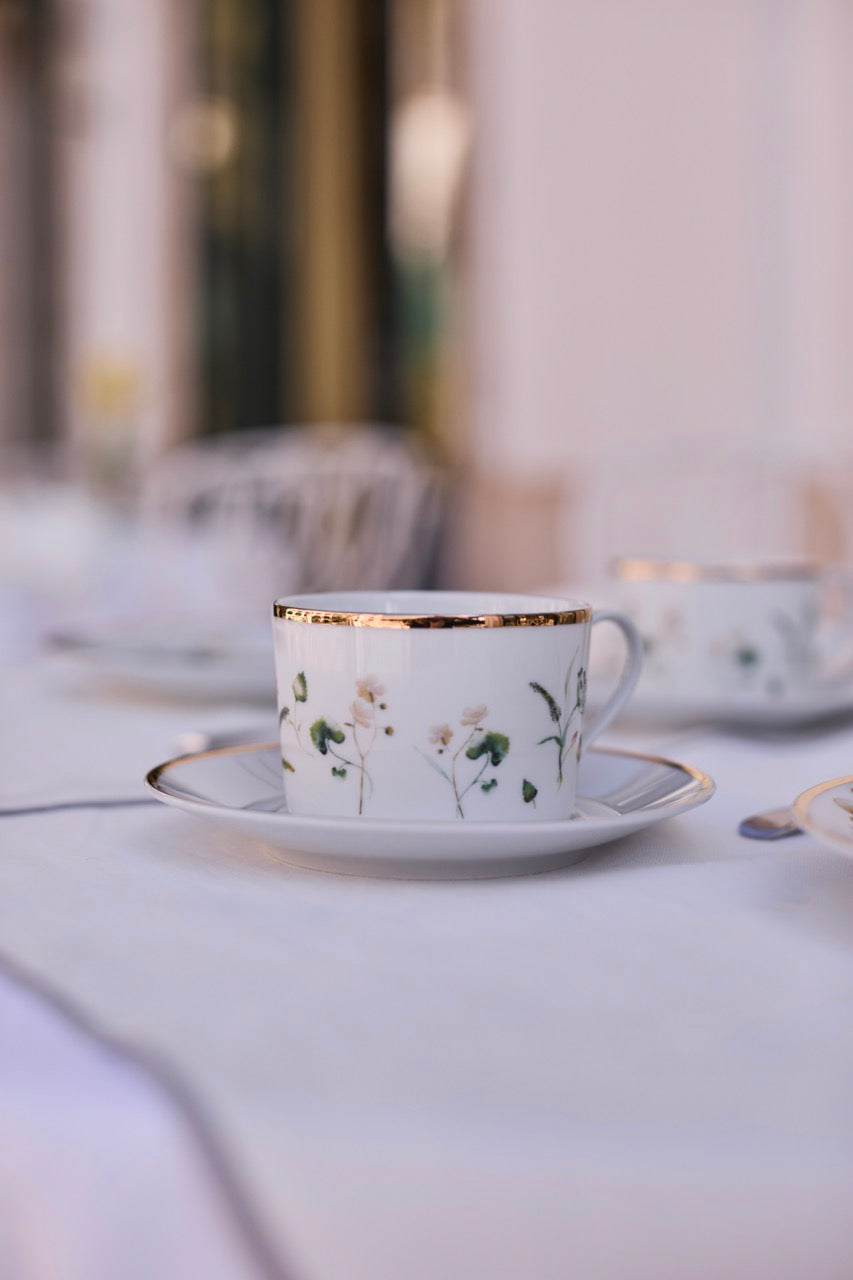 Vajilla · Porcelana de Limoges · Diseño Primavera
