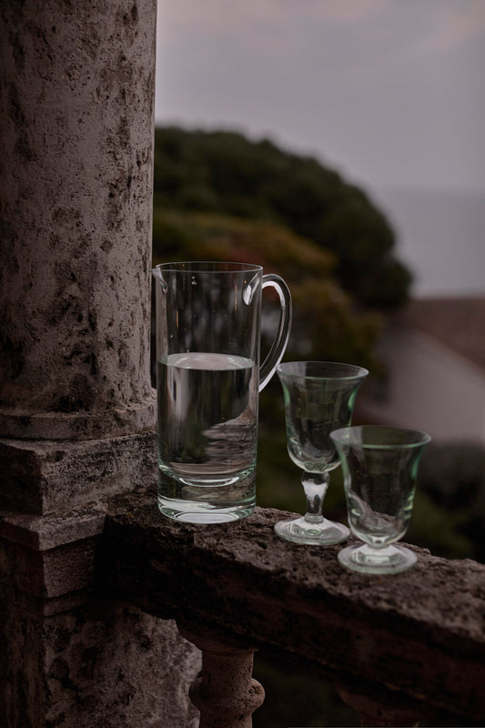 Vasos/Jarra · Verde Agua · Hostal · Set 6 ud