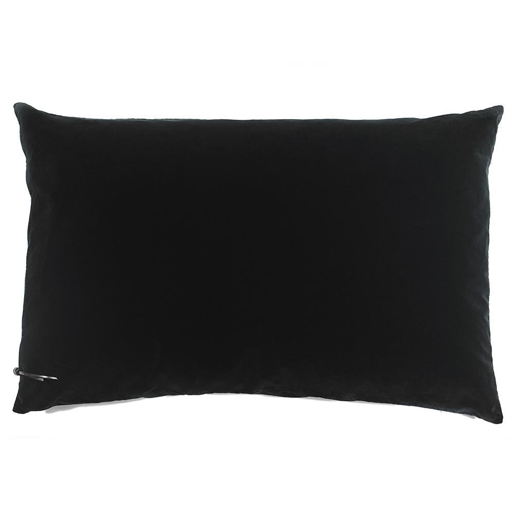 Colchoneta de terciopelo negro