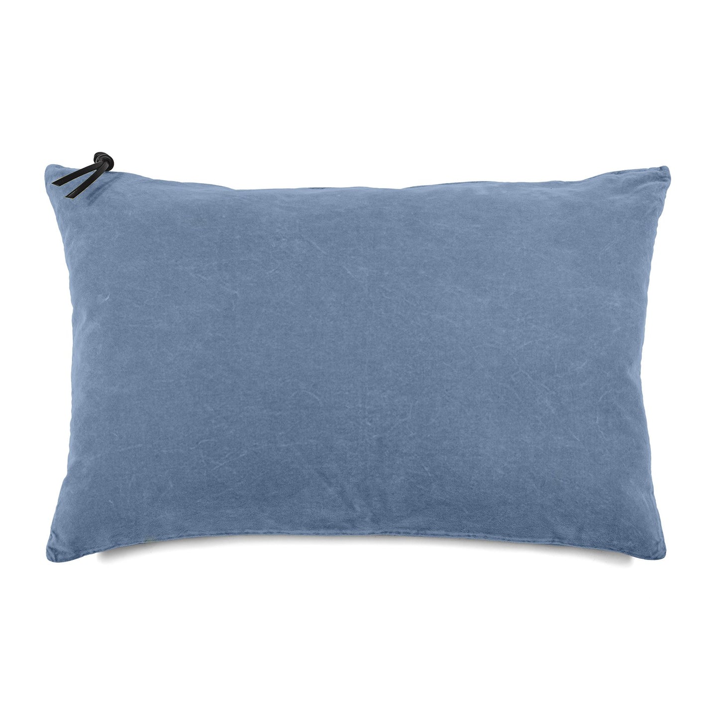 Funda De Cojín 60X40 · Terciopelo Lavado · Color Turquesa - Lo de Manuela