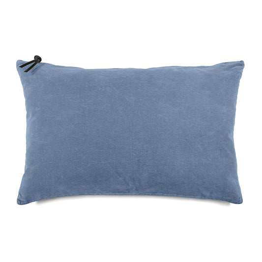 Funda De Cojín 60X40 · Terciopelo Lavado · Color Turquesa - Lo de Manuela