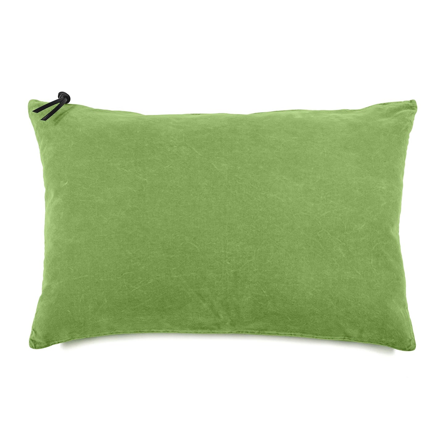 Funda De Cojín 60X40 · Terciopelo Lavado · Color Verde - Lo de Manuela