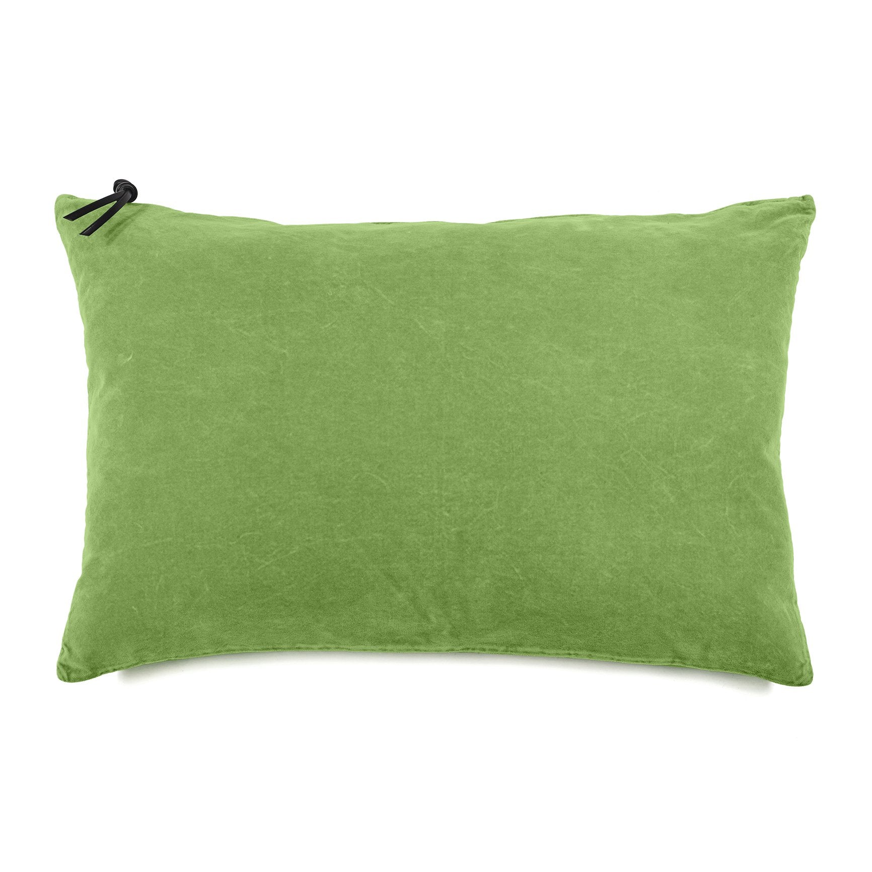 Funda De Cojín 60X40 · Terciopelo Lavado · Color Verde - Lo de Manuela