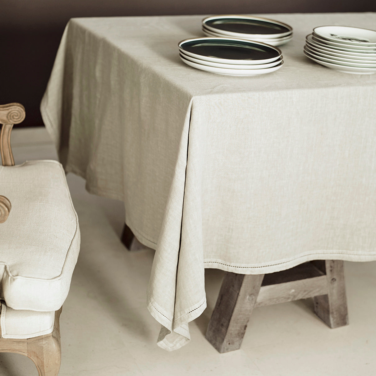 Mantel · Puro Lino Lavado · Beige